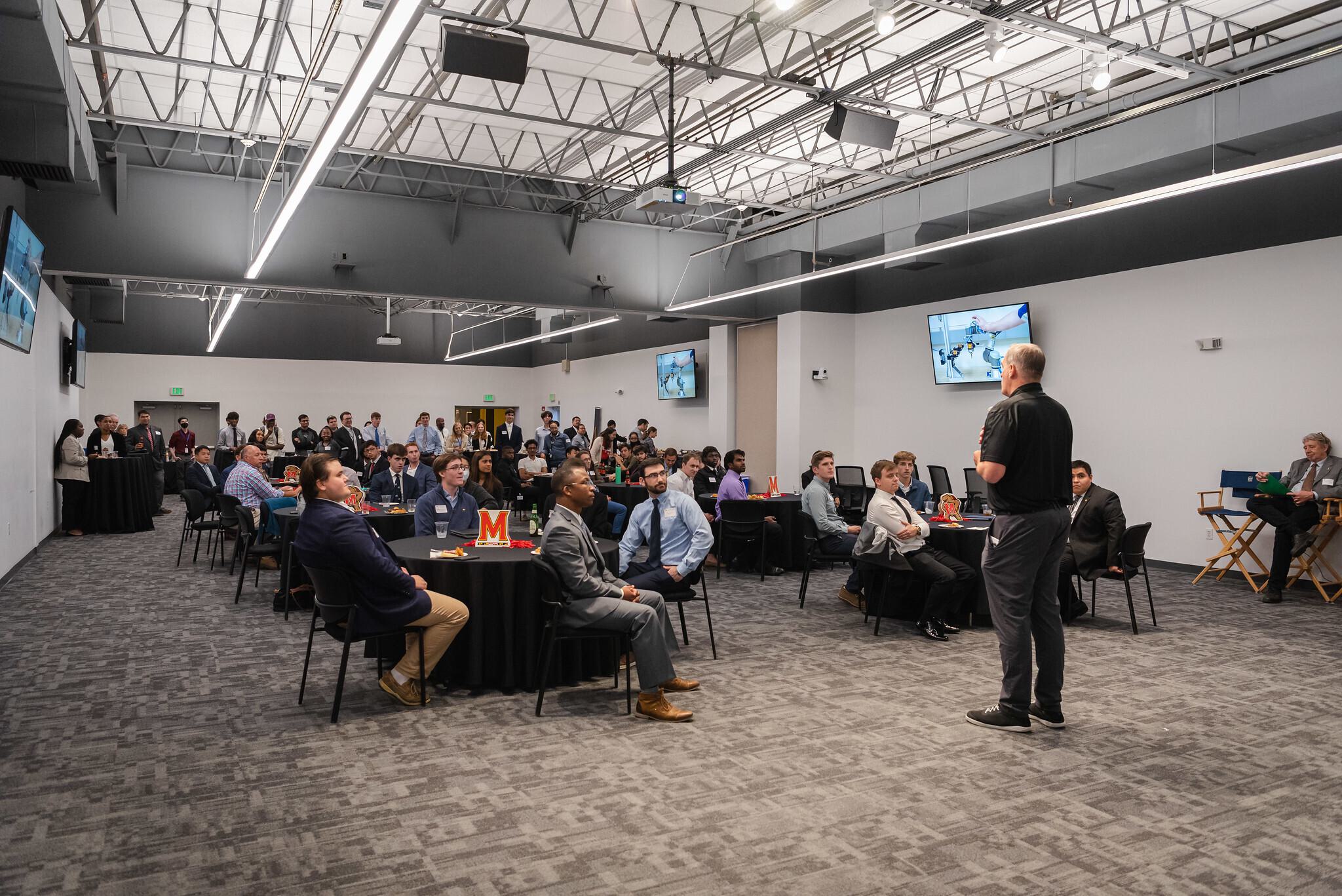 Terp event at Northrop Grumman in October 2022