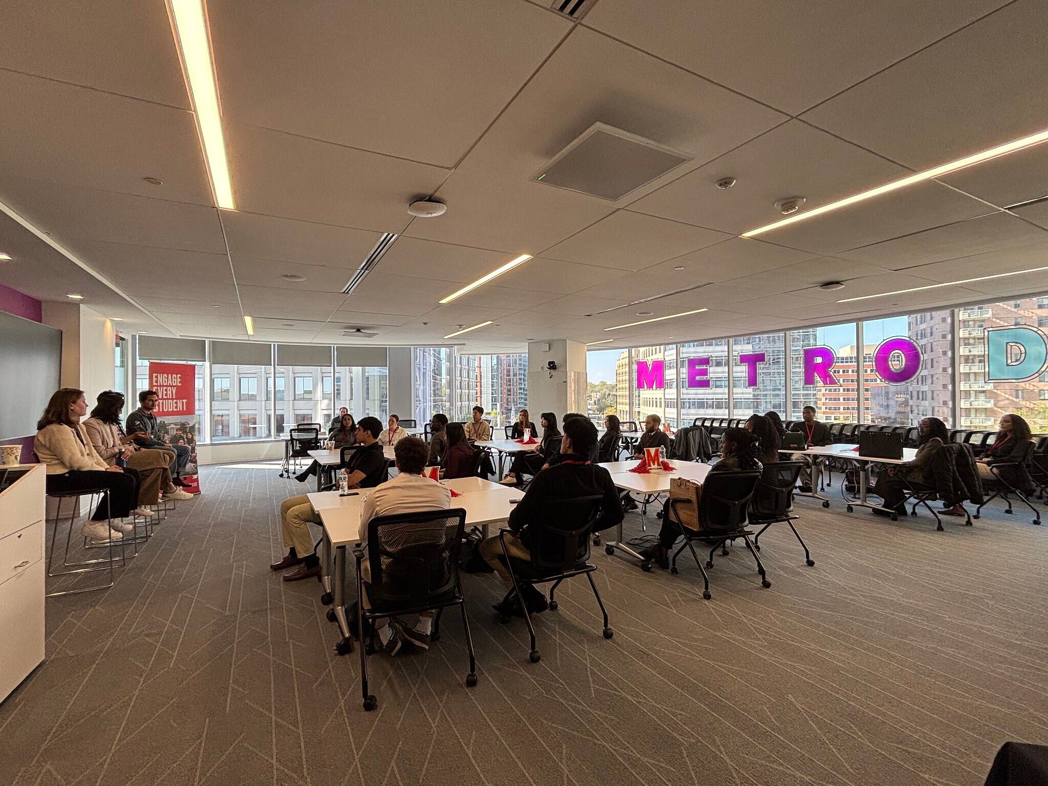 Terps meet up at Accenture in April 2025