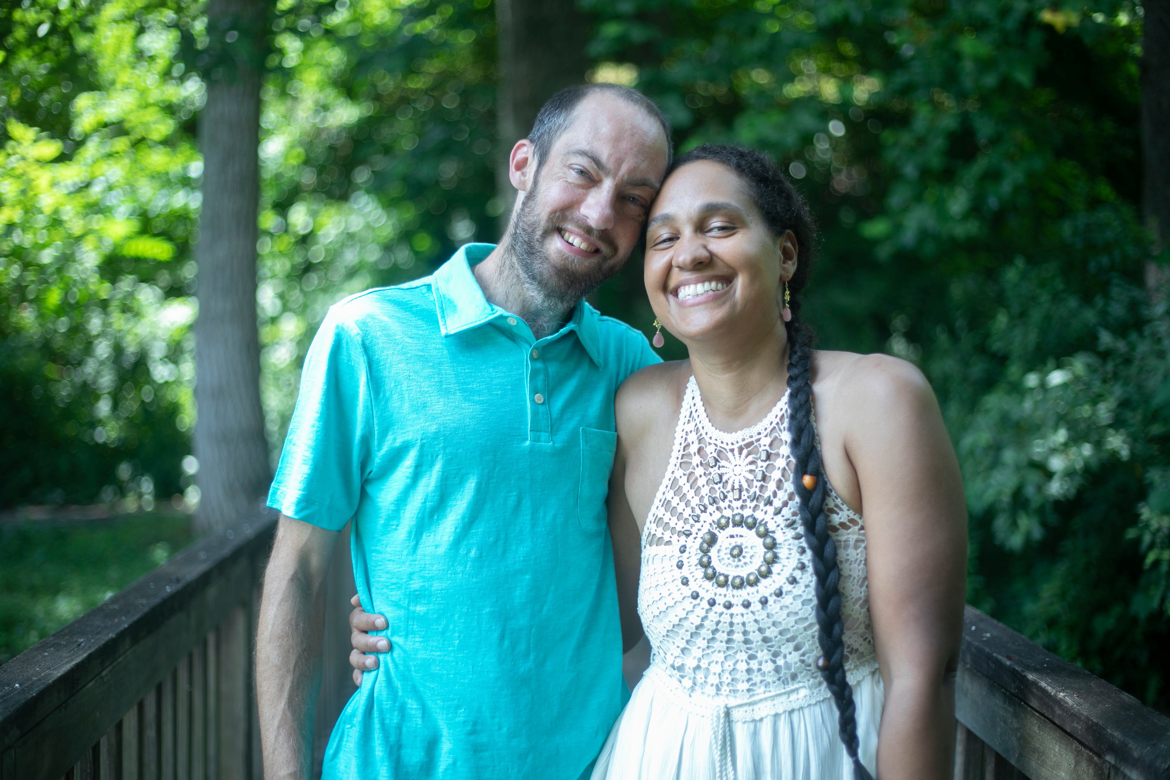 Teresa and Matt Hepler pose for a photo