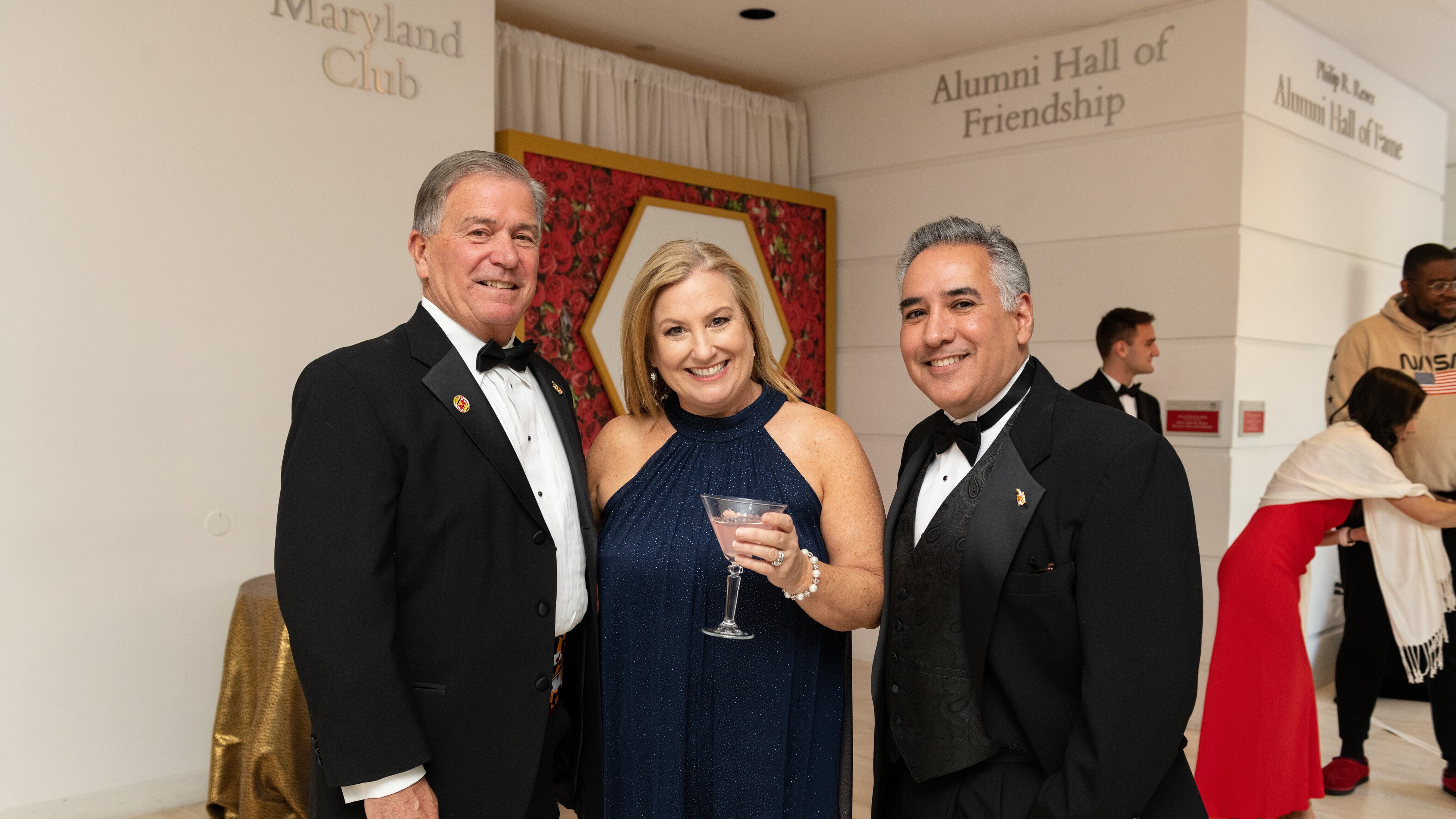 Jeff Rivest '75 at an Alumni Association event