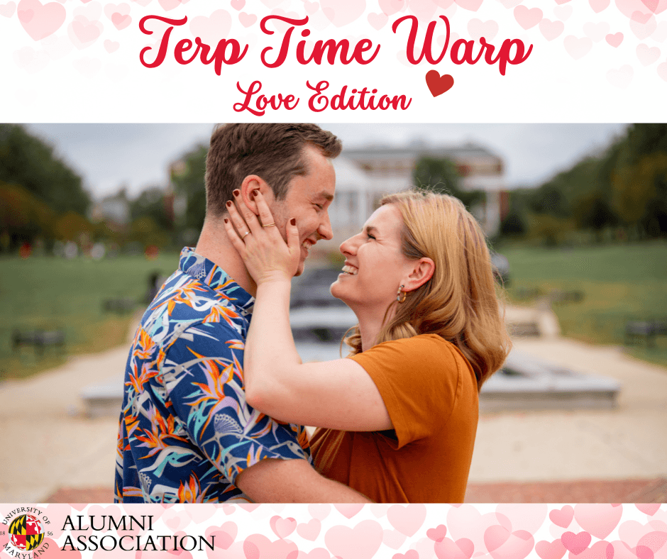 Terp Time Warp Love Edition Couple Graphic