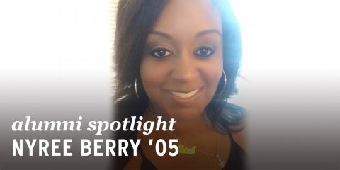 Alumni spotlight nyree berry