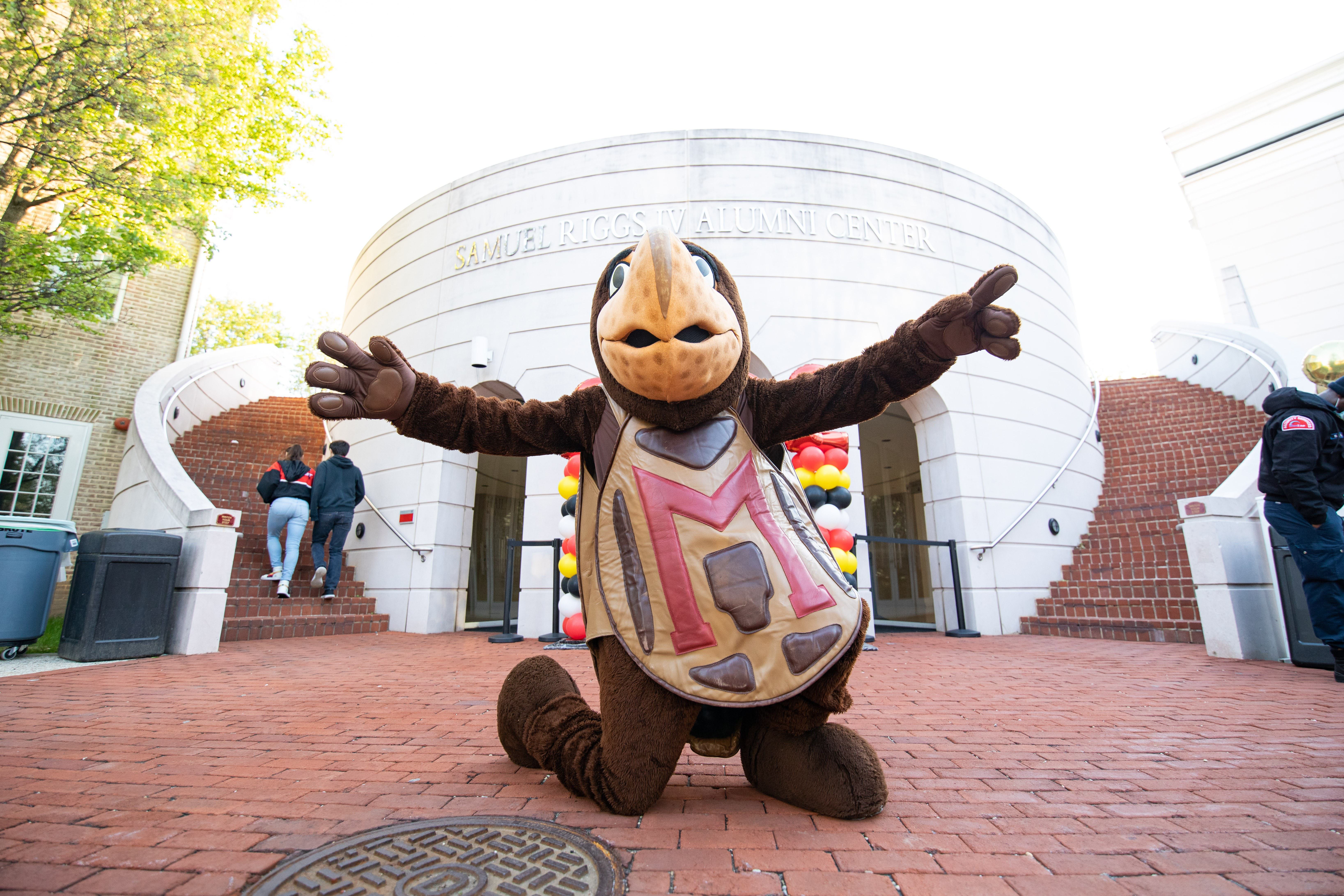 Testudo at Grad Bash 2022