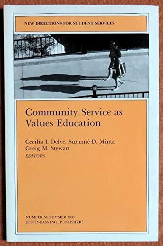 Community Service as Values Education