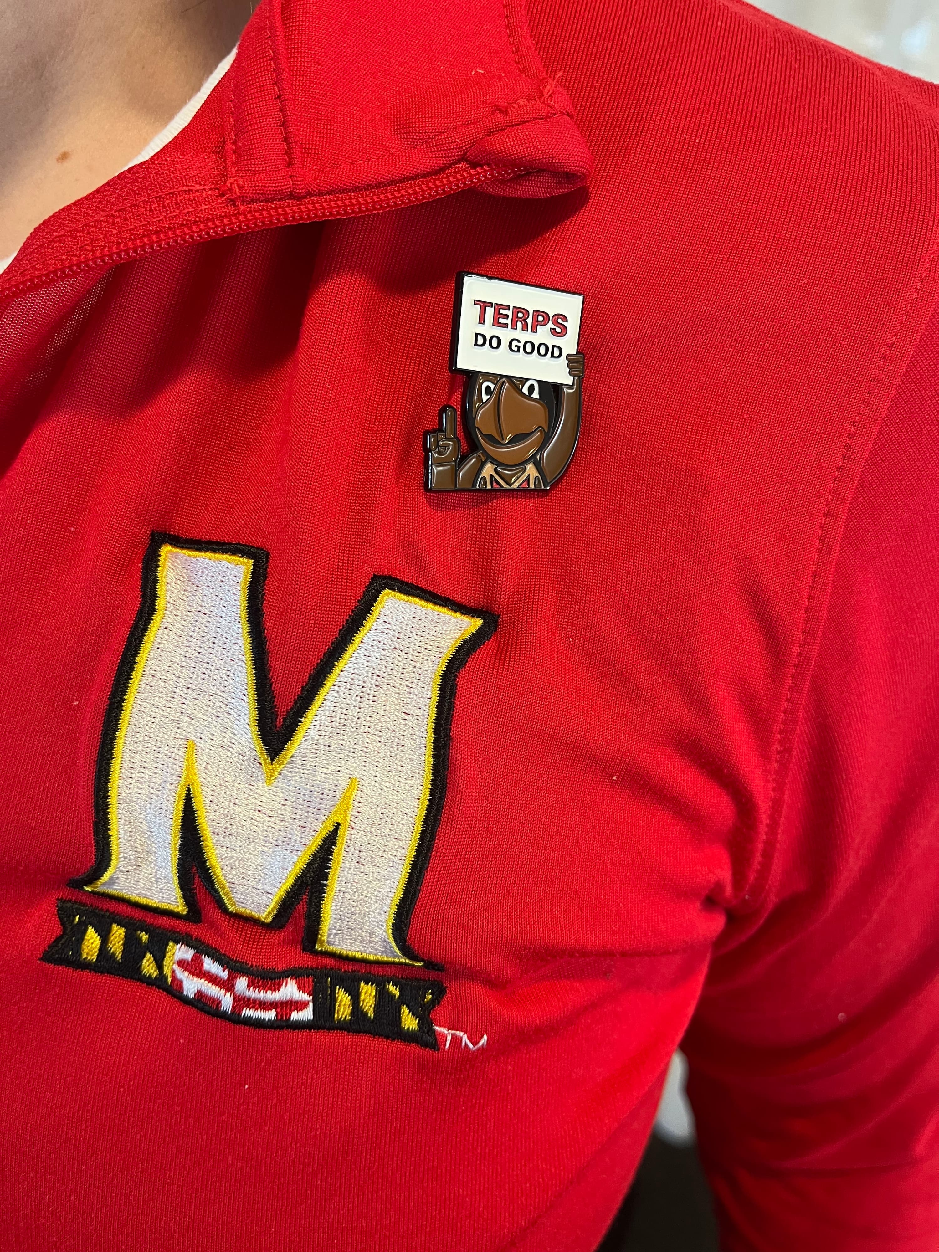 Terps do good pin