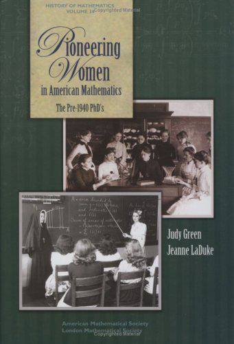 Pioneering Women in American Mathematics