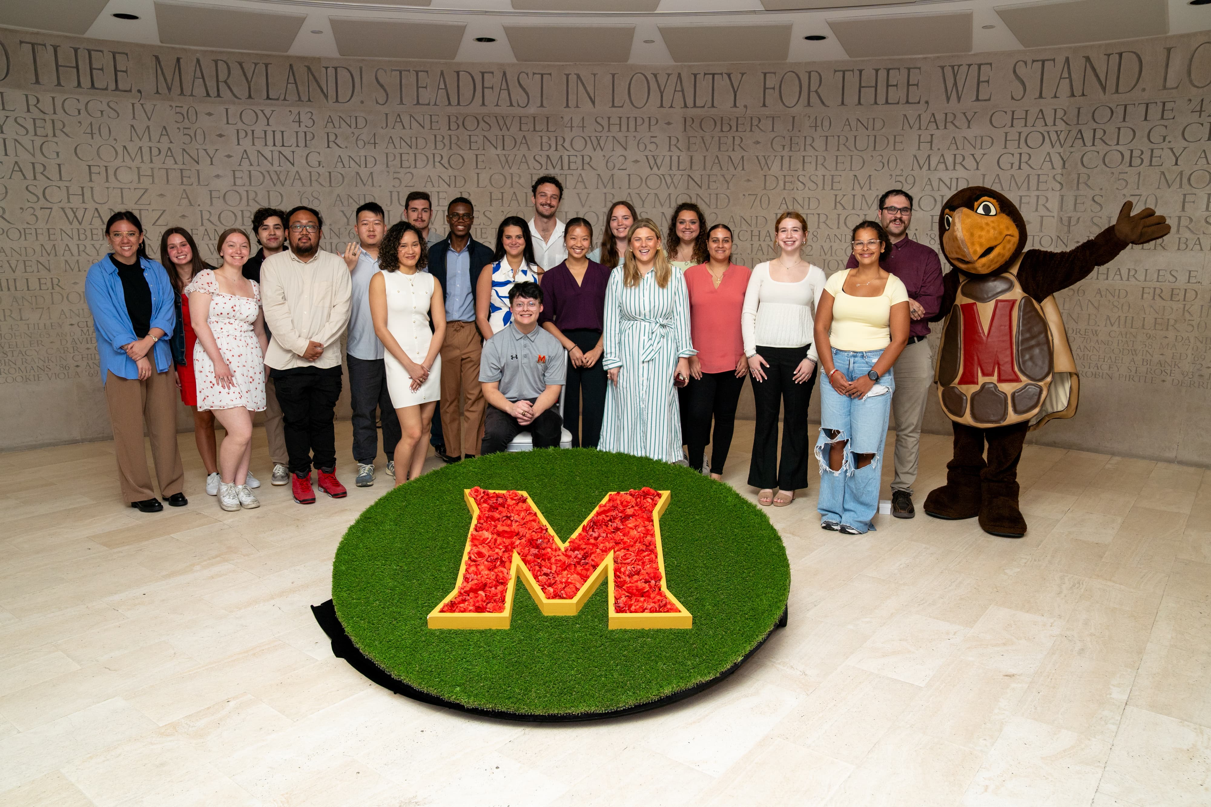 Group photo from the Ring Ceremony in May 2025