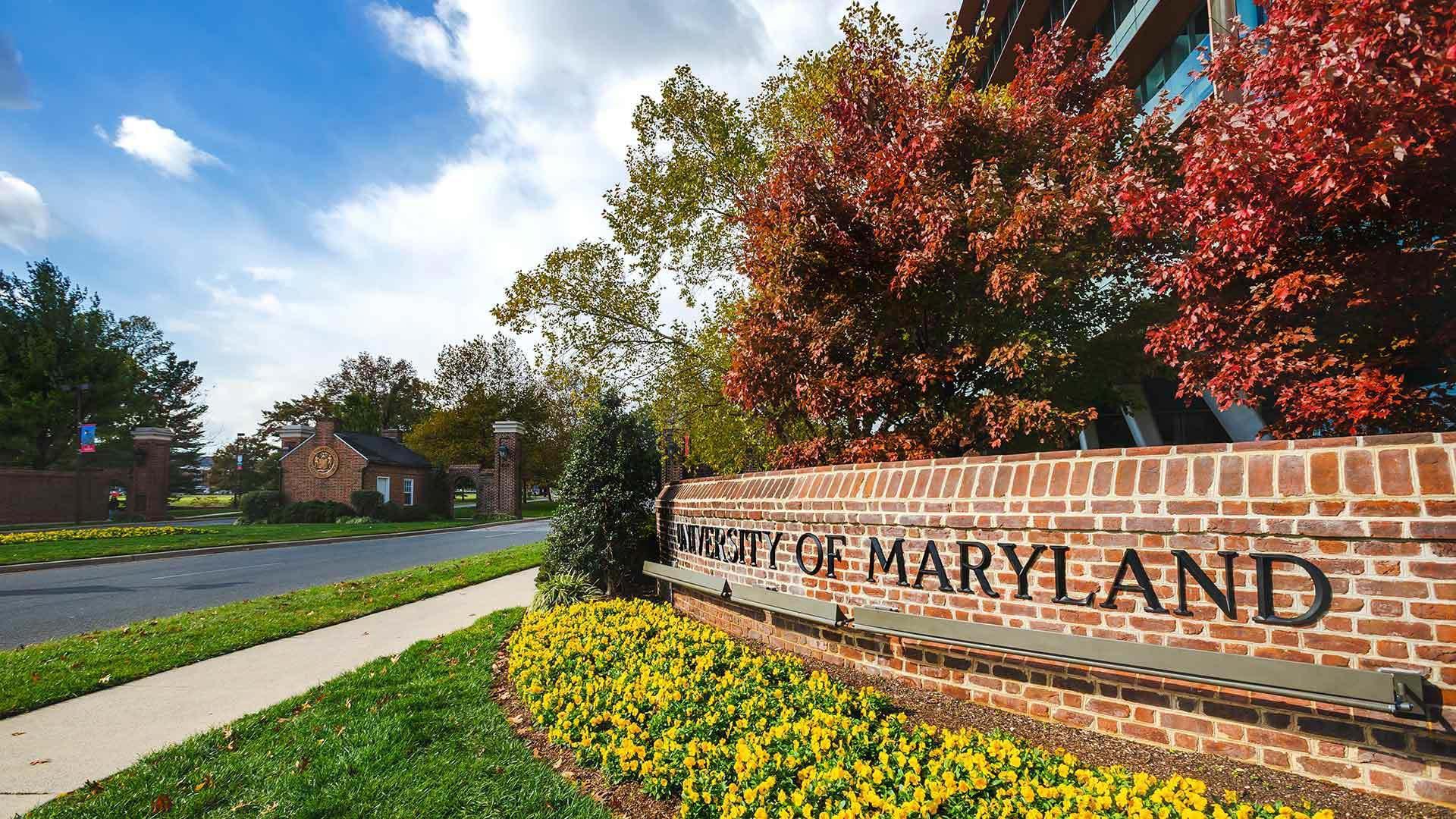 Campus Drive Entrance to the campus
