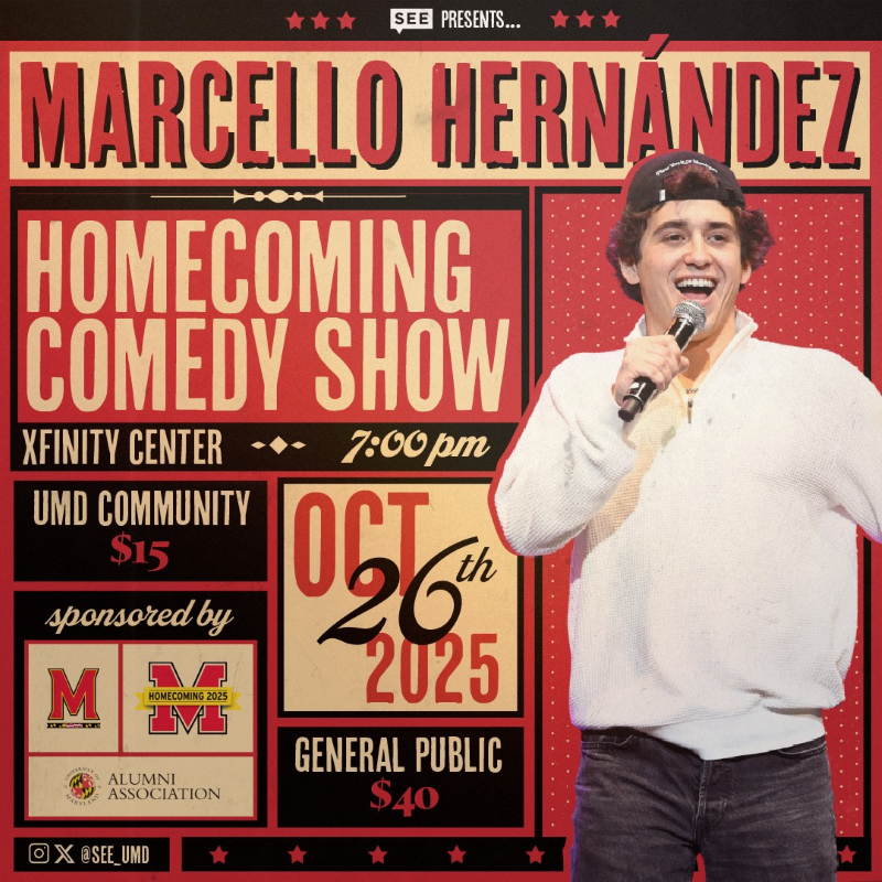Marcello hernandez doing stand up comedy
