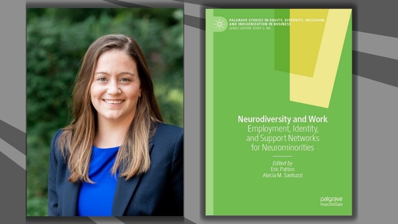 Image of Neurodiversityu and Work book cover and author